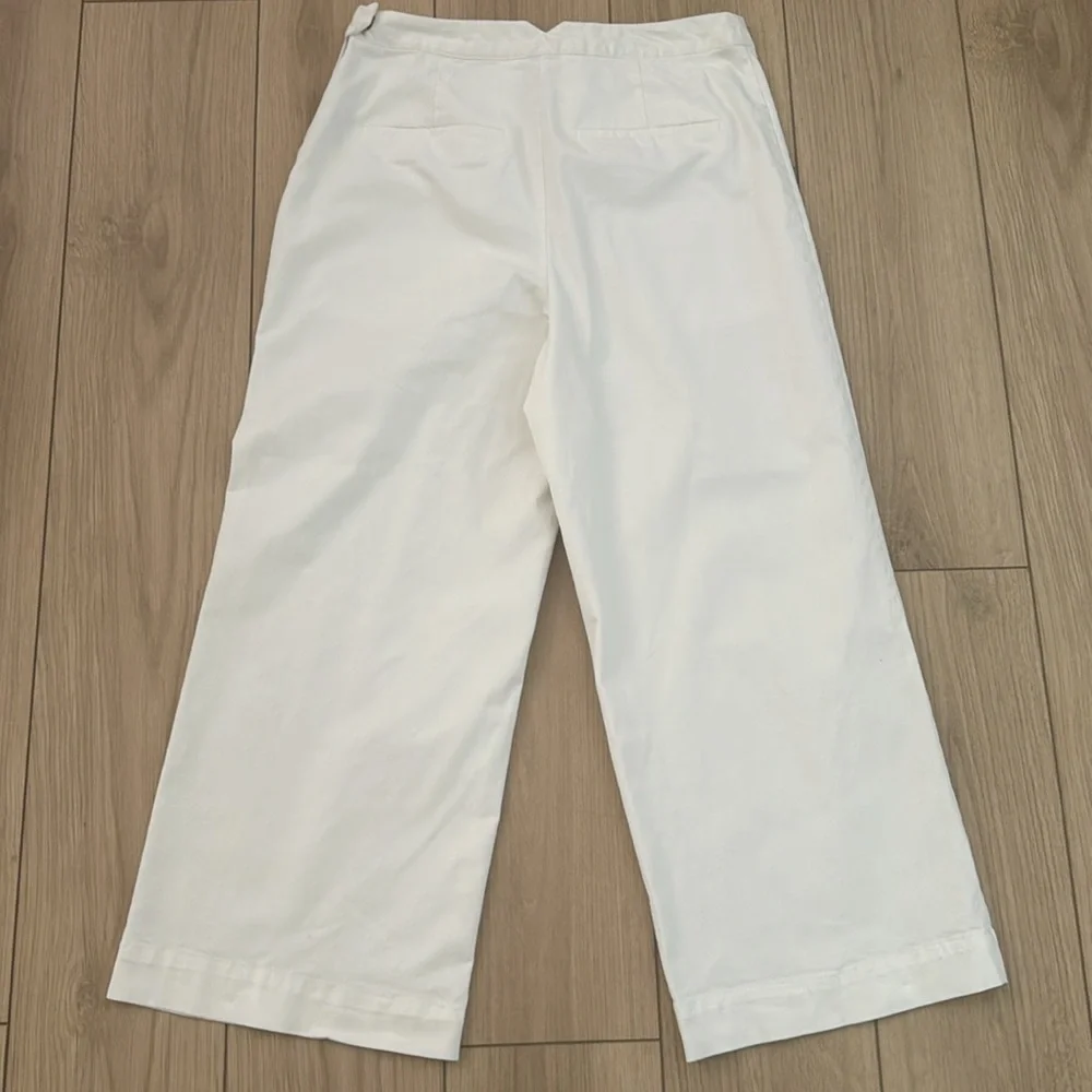 PROLOGUE White Cropped Ankle White Leg Pant - 14 - Picture 3 of 5